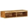 Mueble de TV de pared madera maciza de acacia 80x30x19 cm von , CD- und DVD-Speicher - Ref: Foro24-4017478, Preis: 69,05 €, R...