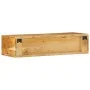 Mueble de TV de pared madera maciza de acacia 80x30x19 cm von , CD- und DVD-Speicher - Ref: Foro24-4017478, Preis: 69,05 €, R...