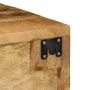Mueble de TV de pared madera maciza de mango rugosa 40x30x19 cm by , CD and DVD storage - Ref: Foro24-4017467, Price: 54,37 €...