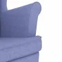 Silla mecedora de tela azul vaquero 74x90x102 cm von , Sessel - Ref: Foro24-4016930, Preis: 205,01 €, Rabatt: %