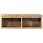 Mueble de TV de pared madera maciza de mango rugosa 60x30x19 cm von , CD- und DVD-Speicher - Ref: Foro24-4017473, Preis: 64,1...