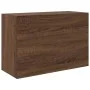 Mueble de pared baño madera ingeniería roble marrón 60x25x40 cm de , Tocadores de baño - Ref: Foro24-860073, Precio: 44,27 €,...