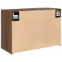 Mueble de pared baño madera ingeniería roble marrón 60x25x40 cm de , Tocadores de baño - Ref: Foro24-860073, Precio: 44,27 €,...