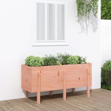 Arriate elevado jardín madera maciza abeto Douglas 121x50x57 cm by , Pots and planters - Ref: Foro24-825231, Price: 98,17 €, ...