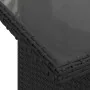 Set de sofás de jardín 7 pzas con cojines ratán sintético negro by , Garden sets - Ref: Foro24-3326166, Price: 479,27 €, Disc...
