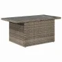 Set sofás jardín y cojines 7 pzas ratán sintético acacia negro by , Garden sets - Ref: Foro24-3326172, Price: 554,37 €, Disco...