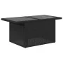 Set de sofás de jardín 7 pzas con cojines ratán sintético negro by , Garden sets - Ref: Foro24-3327775, Price: 495,98 €, Disc...