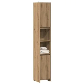 Armario de baño madera ingeniería roble artisan 30x30x183,5 cm von , Badezimmermöbel - Ref: Foro24-856065, Preis: 103,27 €, R...