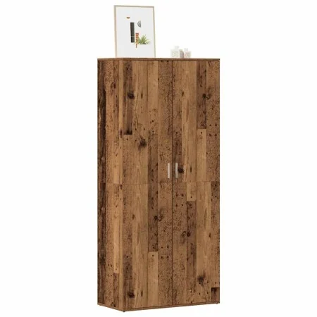 Mueble zapatero madera de ingeniería envejecida 80x39x178 cm von , Schuhregale und Schuhorganisatoren - Ref: Foro24-856044, P...