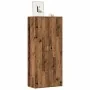 Mueble zapatero madera de ingeniería envejecida 80x39x178 cm von , Schuhregale und Schuhorganisatoren - Ref: Foro24-856044, P...