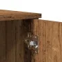 Mueble zapatero madera de ingeniería envejecida 80x39x178 cm von , Schuhregale und Schuhorganisatoren - Ref: Foro24-856044, P...