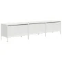 Mueble para TV acero laminado en frío blanco 202x39x43,5 cm von , TV-Möbel - Ref: Foro24-3307160, Preis: 214,07 €, Rabatt: %