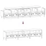 Mueble para TV acero laminado en frío blanco 202x39x43,5 cm von , TV-Möbel - Ref: Foro24-3307160, Preis: 214,07 €, Rabatt: %