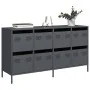 Aparador de acero laminado en frío antracita 135x39x73,5 cm von , Sideboards - Ref: Foro24-3307169, Preis: 221,95 €, Rabatt: %