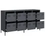 Aparador de acero laminado en frío antracita 135x39x73,5 cm von , Sideboards - Ref: Foro24-3307169, Preis: 221,95 €, Rabatt: %