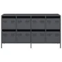 Aparador de acero laminado en frío antracita 135x39x73,5 cm von , Sideboards - Ref: Foro24-3307169, Preis: 221,95 €, Rabatt: %