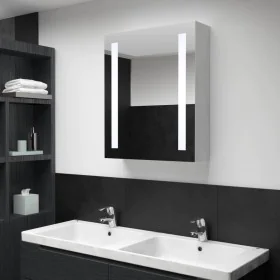 Bathroom cabinet with LED mirror 50x13x70 cm by vidaXL, bathroom vanities - Ref: Foro24-285117, Price: 102,95 €, Discount: %