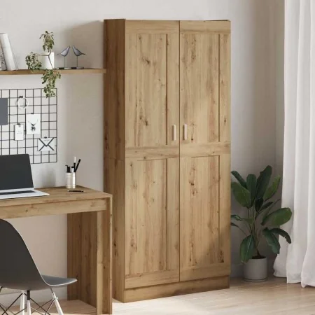 Aparador alto madera ingeniería roble artisan 82,5x30,5x185 cm von , Bücherregale und Regale - Ref: Foro24-3318717, Preis: 17...
