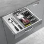 Metaltex Soporte para cubiertos ajustable Unifit by , Cutlery and utensil trays - Ref: Foro24-443435, Price: 21,44 €, Discoun...