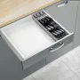 Metaltex Soporte para cubiertos ajustable Unifit by , Cutlery and utensil trays - Ref: Foro24-443435, Price: 21,44 €, Discoun...