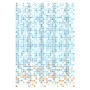 EISL Cortina de ducha con mosaico azul y naranja 200x180x0,2 cm von , Duschvorhang - Ref: Foro24-438833, Preis: 22,25 €, Raba...
