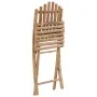 Sillas de jardín plegables con cojines 2 unidades bambú by , Garden chairs - Ref: Foro24-3064012, Price: 113,00 €, Discount: %