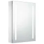 Mueble de baño con espejo LED 50x13x70 cm de vidaXL, Tocadores de baño - Ref: Foro24-285117, Precio: 102,92 €, Descuento: %