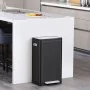 EKO Cubo de basura con pedal X-Cube 30 L negro von , Abfallbehälter - Ref: Foro24-439998, Preis: 117,24 €, Rabatt: %