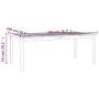Juego de comedor para jardín 7 piezas madera maciza acacia de , Conjuntos de jardín - Ref: Foro24-3206279, Precio: 742,03 €, ...