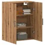 Armario de pared madera ingeniería marrón roble 69,5x34x90 cm by , Sideboards - Ref: Foro24-857295, Price: 88,49 €, Discount: %