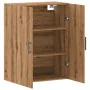 Armario de pared madera ingeniería marrón roble 69,5x34x90 cm by , Sideboards - Ref: Foro24-857295, Price: 88,49 €, Discount: %