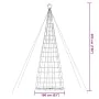 Árbol de Navidad LED 1534 LEDs blanco cálido 503 cm by , Christmas trees - Ref: Foro24-4016456, Price: 137,19 €, Discount: %