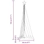 LED para árbol de Navidad 339 LEDs blanco cálido 182 cm by , Christmas trees - Ref: Foro24-3307645, Price: 43,20 €, Discount: %