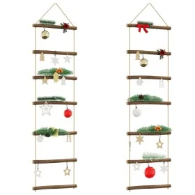 Decoraciones pared en forma escalera 2uds 30x100cm Rama natural by , Miniature Village Accessories and Sets - Ref: Foro24-410...
