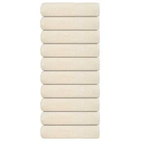 Toallas de Mano 10 piezas Crema 50x100 cm 360 g/m² 100% Algodón by , Towels - Ref: Foro24-137000, Price: 51,47 €, Discount: %