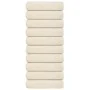 Toallas de Mano 10 piezas Crema 50x100 cm 360 g/m² 100% Algodón de , Toallas - Ref: Foro24-137000, Precio: 53,25 €, Descuento: %