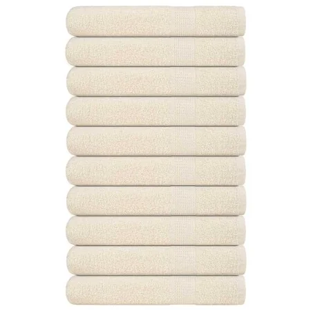 Toallas de sauna 10 uds 100% algodón crema 80x200 cm 360 gsm by , Towels - Ref: Foro24-137009, Price: 110,78 €, Discount: %