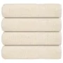Toallas de ducha 4 uds 100% algodón crema 70x140 cm 360 gsm by , Towels - Ref: Foro24-137002, Price: 38,25 €, Discount: %