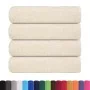 Toallas de ducha 4 uds 100% algodón crema 70x140 cm 360 gsm by , Towels - Ref: Foro24-137002, Price: 38,25 €, Discount: %