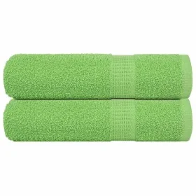 Toallas de Baño 2 uds Verde Manzana 100x150 cm 360 gsm by , Towels - Ref: Foro24-137028, Price: 27,45 €, Discount: %