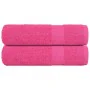 Toallas de ducha 2 uds 100% algodón rosa 70x140 cm 360 gsm by , Towels - Ref: Foro24-137049, Price: 23,90 €, Discount: %