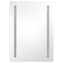 Mueble de baño con espejo LED 50x13x70 cm de vidaXL, Tocadores de baño - Ref: Foro24-285117, Precio: 102,92 €, Descuento: %