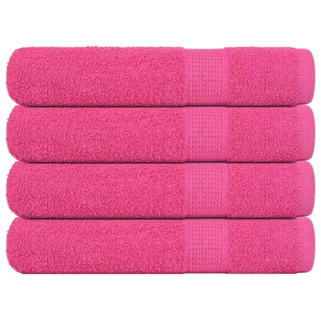 Toallas de sauna 4 uds 100% algodón rosa 80x200 cm 360 gsm by , Towels - Ref: Foro24-137056, Price: 47,92 €, Discount: %