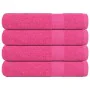 Toallas de sauna 4 uds 100% algodón rosa 80x200 cm 360 gsm by , Towels - Ref: Foro24-137056, Price: 47,92 €, Discount: %