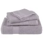 Juego de toallas 8 piezas 100% algodón gris 360 gsm de , Toallas de baño y manoplas - Ref: Foro24-137068, Precio: 35,03 €, De...