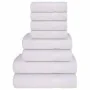 Juego de toallas 8 piezas 100% algodón blanco 360 gsm von , Toallas de baño y manoplas - Ref: Foro24-137061, Preis: 34,22 €, ...