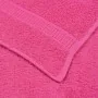 Juego de toallas 12 piezas 100% algodón rosa 360 gsm de , Toallas de baño y manoplas - Ref: Foro24-137094, Precio: 43,18 €, D...