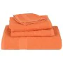 Juego de toallas 12 piezas 100% algodón naranja 360 gsm de , Toallas de baño y manoplas - Ref: Foro24-137105, Precio: 42,17 €...