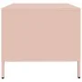 Mesa de centro acero laminado en frío rosa 68,5x50x43,5 cm von , Couchtisch - Ref: Foro24-851281, Preis: 72,33 €, Rabatt: %