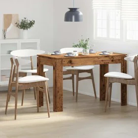 Mesa de comedor de madera contrachapada madera vieja by , Kitchen and dining tables - Ref: Foro24-855902, Price: 95,30 €, Dis...